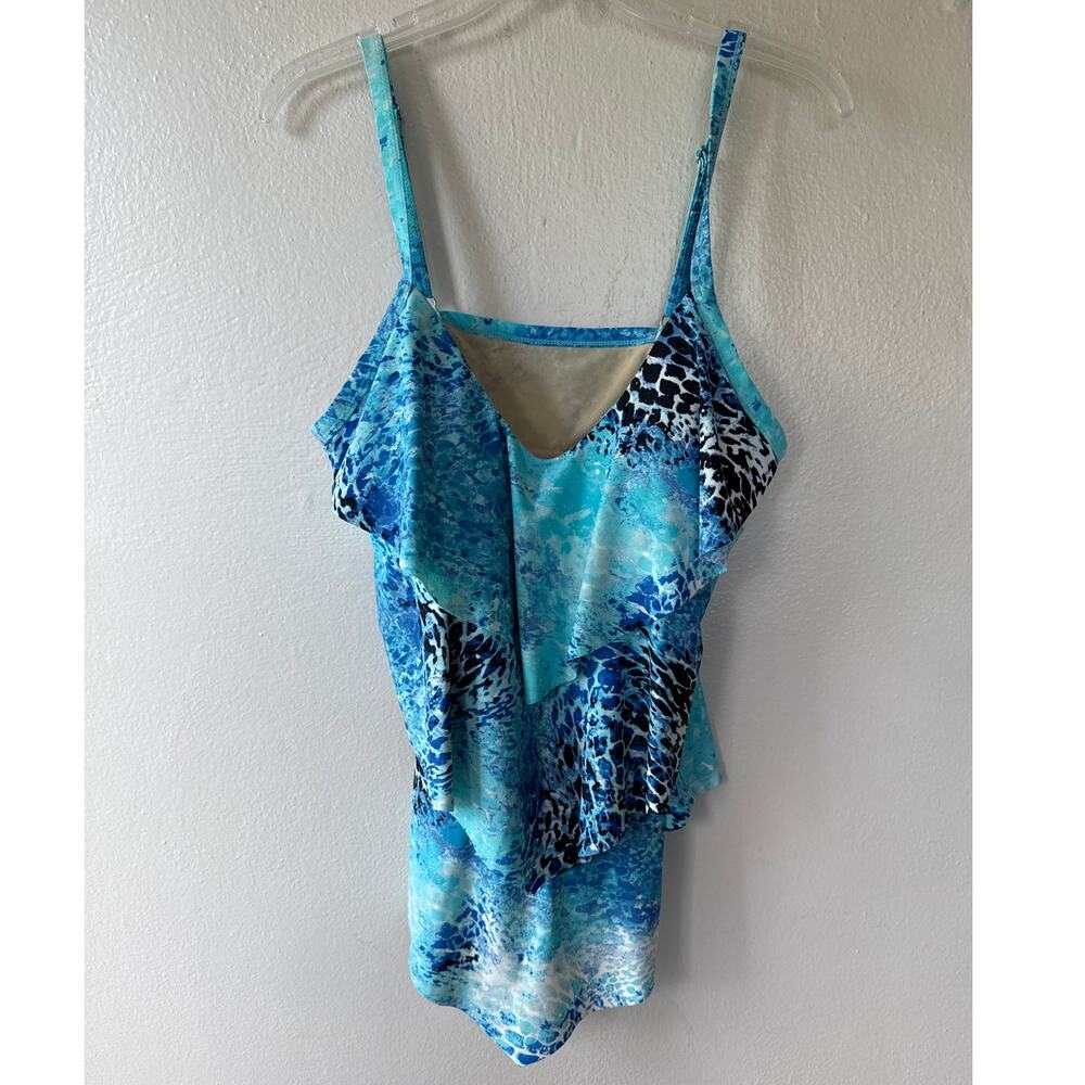 Ceeb Tiered Tankini Size 18 View 3